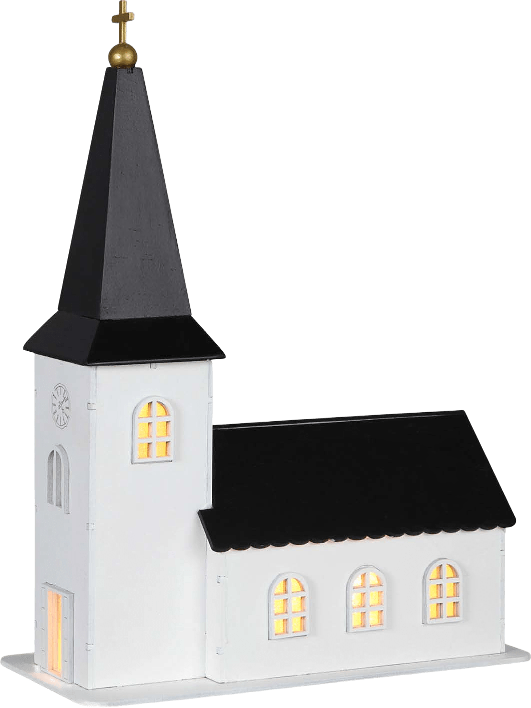Inomhusdekoration Churchill Vit kyrka, från Star trading, i färgen White.