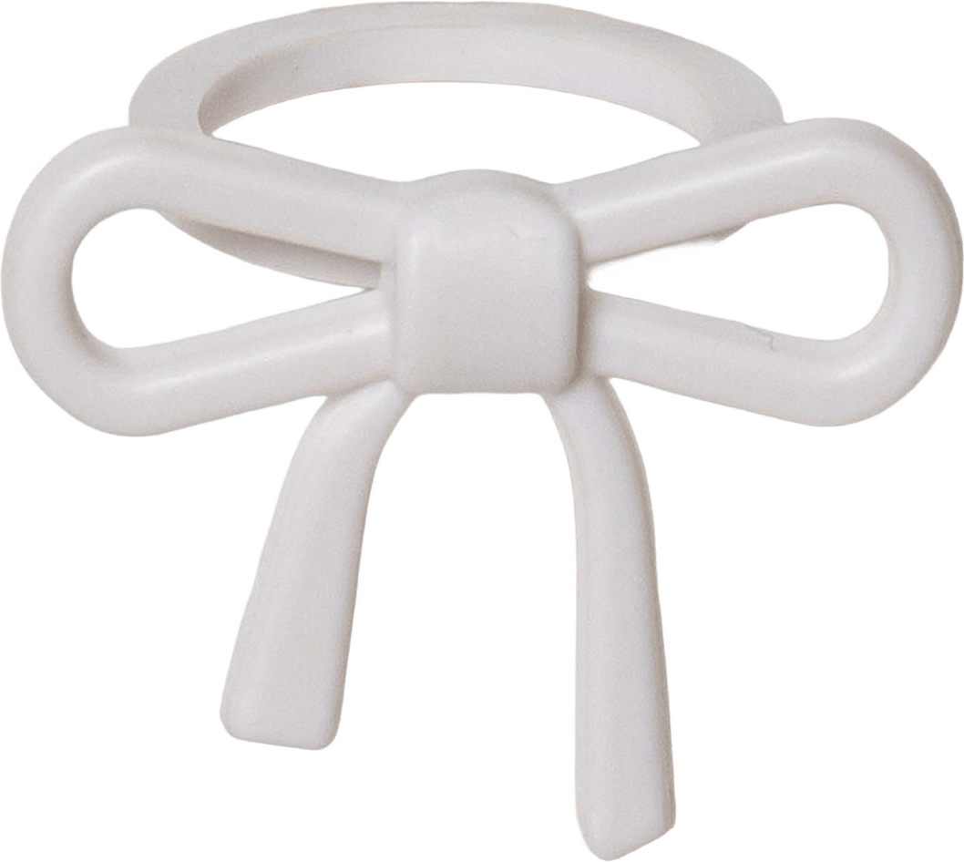 Ljusmanschett 7-pack Accessorize Vit rosett, från Star trading, i färgen White.