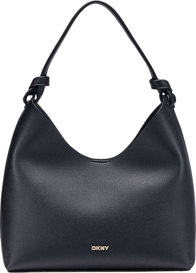 Paula Shoulder Bag, från DKNY, i färgen Blk/Gold.