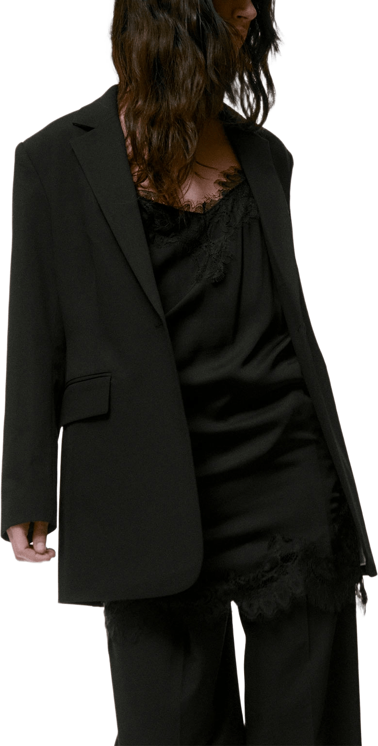 Hector Blazer- Classic Gab, från DAY Birger et Mikkelsen, i färgen Black.