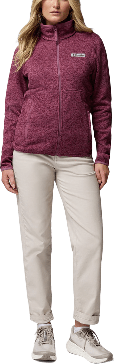 Sweater Weather™ Full Zip II, från Columbia, i färgen Antique Mauve Heather.