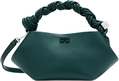 Bou Mini, från GANNI, i färgen Dark Green.