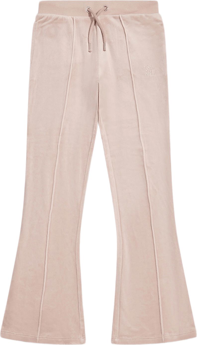 Pintuck Bootcut Jogger, från Juicy Couture, i färgen Bark.