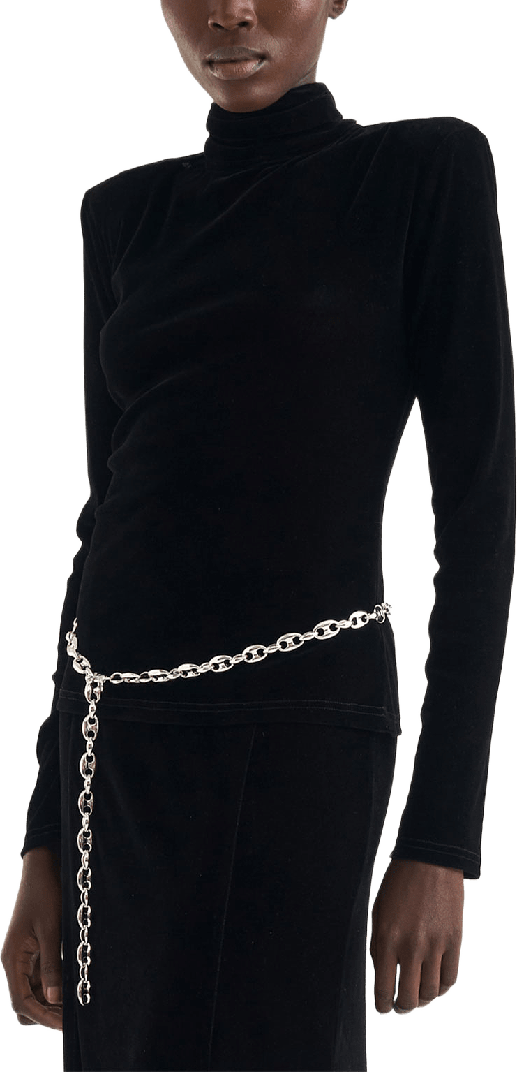 Elysia Velvet Top, från Twist & Tango, i färgen Black.