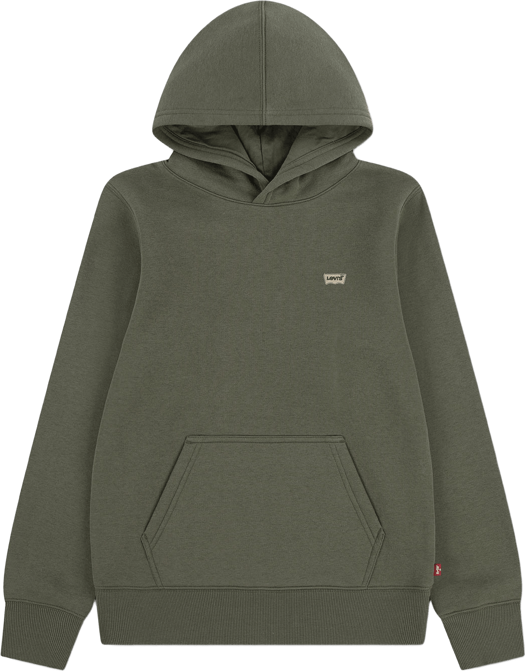 Lvb Mini Batwing Pull Over Hoo, från Levi's, i färgen Olive Night.