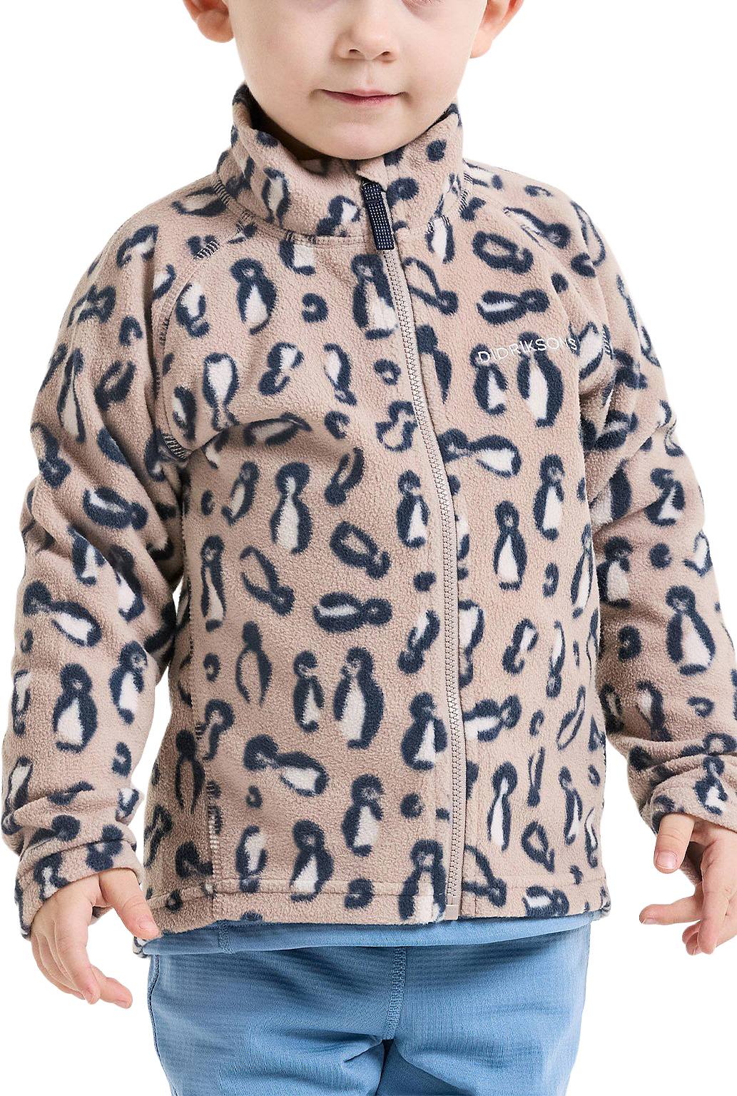 Monte Fullzip 11, från Didriksons, i färgen Penguino Beige.