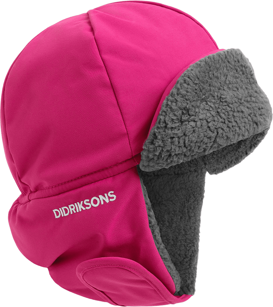 Biggles Cap 7, från Didriksons, i färgen Cactus Pink.