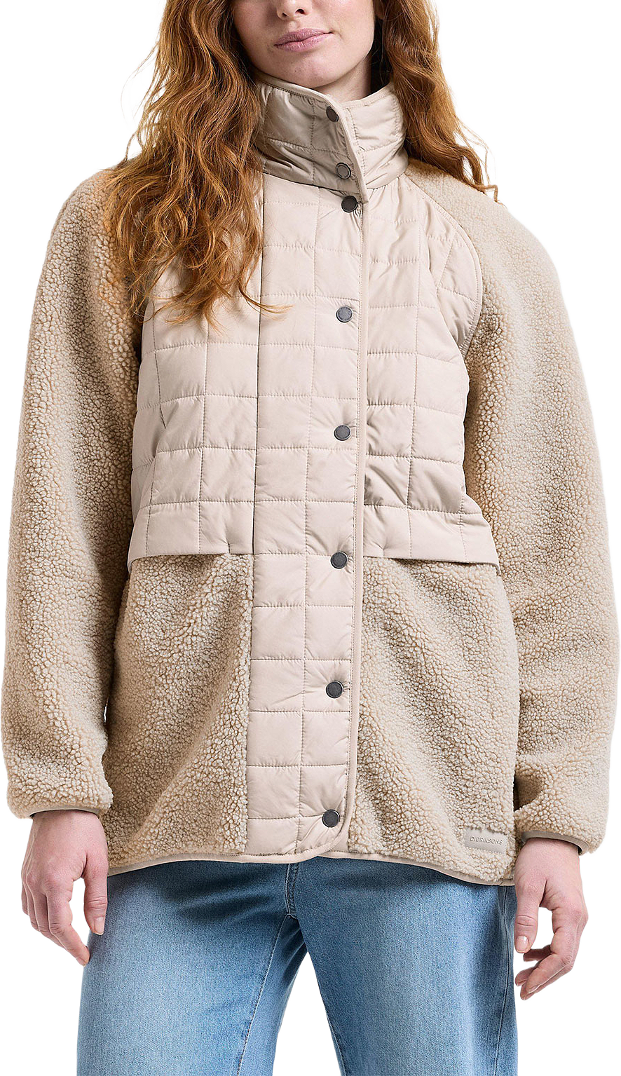 Hazel Jacket 2, från Didriksons, i färgen Clay Beige.