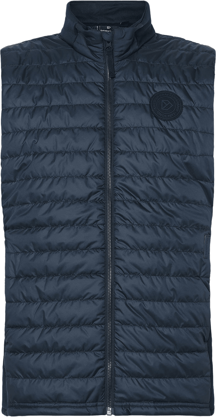 Ubbe Vest 6, från Didriksons, i färgen Dark Night Blue.