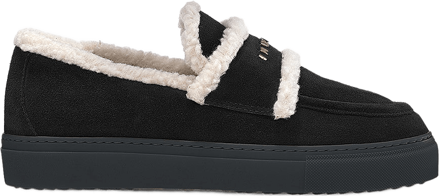 Shearling Loafer, från Inuikii, i färgen Black.