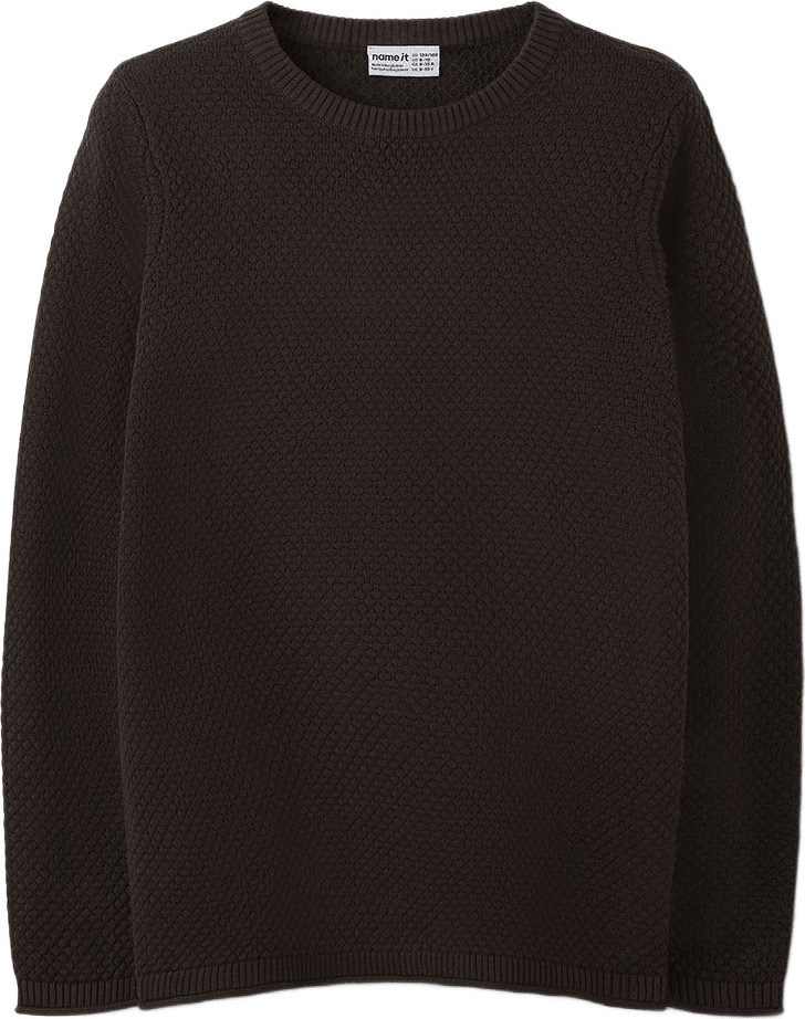 Roj Knit, från Name It, i färgen Chocolate Plum.