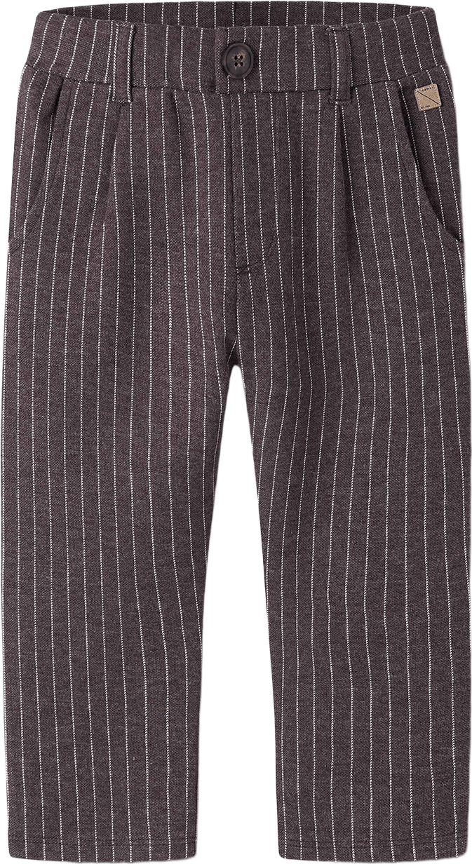 Robino Sweat Pant, från Name It, i färgen Chocolate Plum.