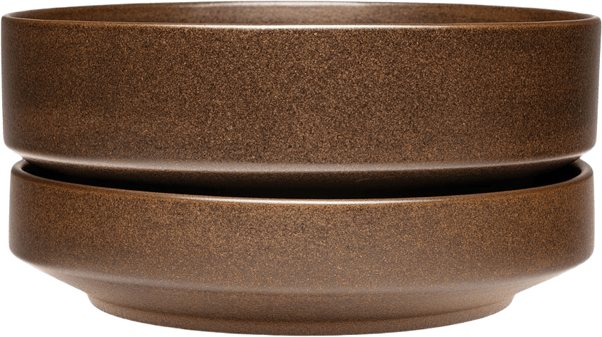 SN kruka 22cm matt brun, från Arabia, i färgen Brun.