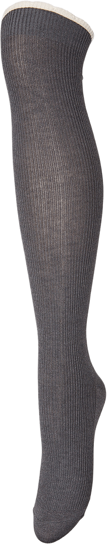 Talula Knee Sock, från Becksöndergaard, i färgen Turbulence Gray.