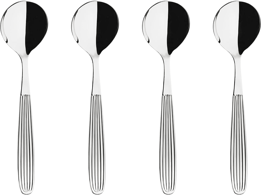 Scandia espressosked 4-pack, från Iittala, i färgen Blank.