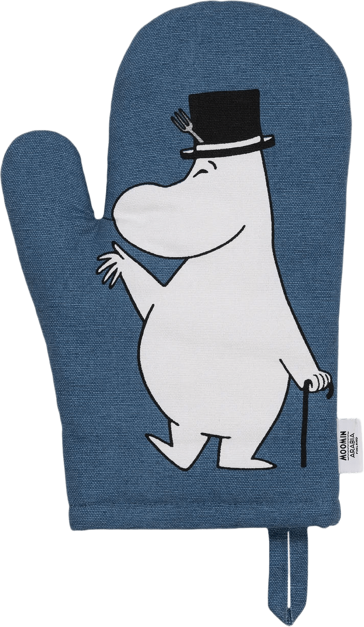 Mumin grytvante 14x28cm Muminpappa, från Moomin Arabia, i färgen Blå.