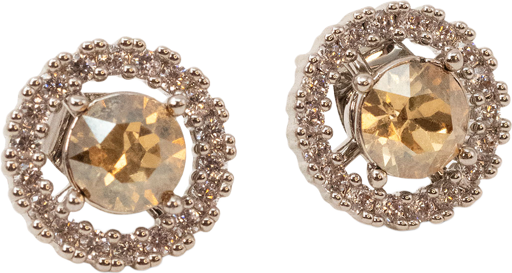 Miranda Twist earrings - Champagne mist, från Lily and Rose, i färgen Champagne Mist.