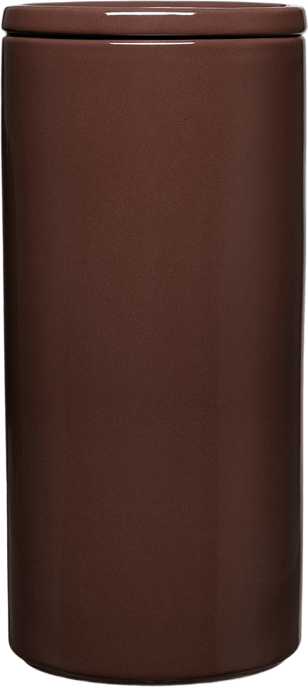 Teema burk L 1,3L espresso, från Iittala, i färgen Espresso.