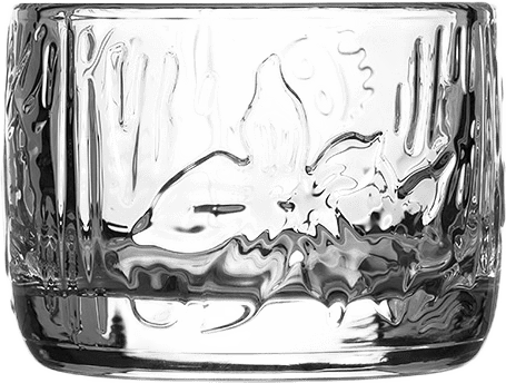 Mumin ljyslykta 58mm klar, från Moomin Arabia, i färgen Klar.