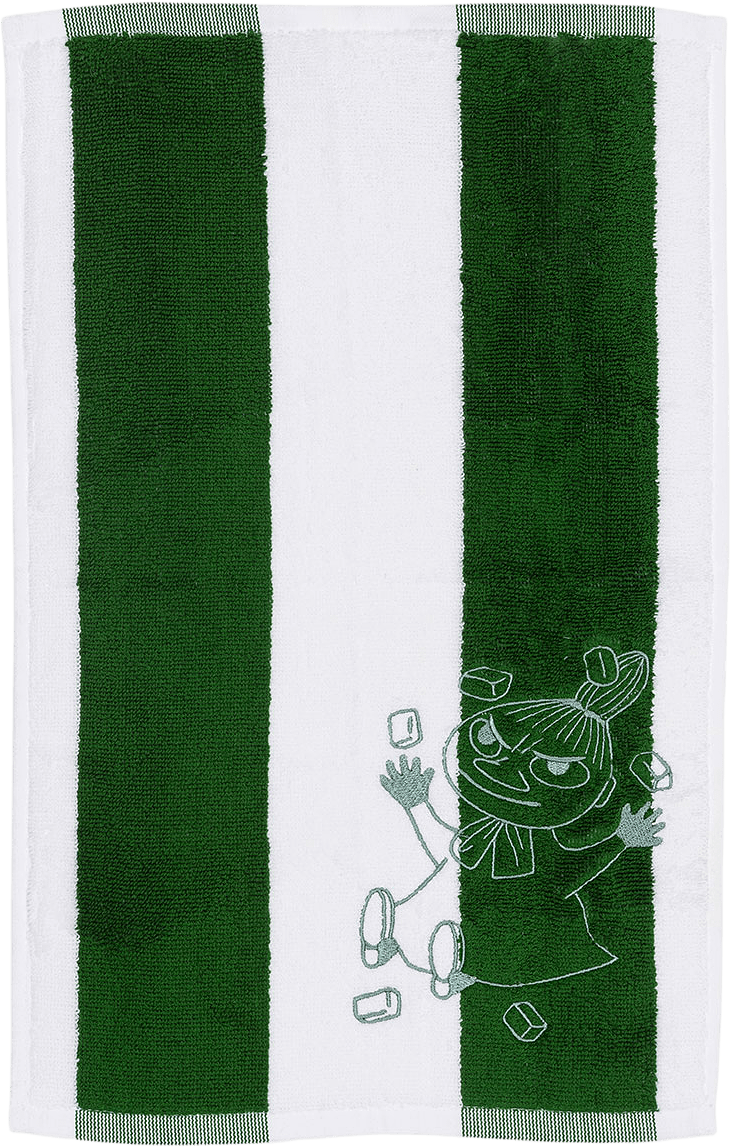 Mumin handduk 30x50 Kärleksgåva GOTS, från Moomin Arabia, i färgen Flerfärgad.