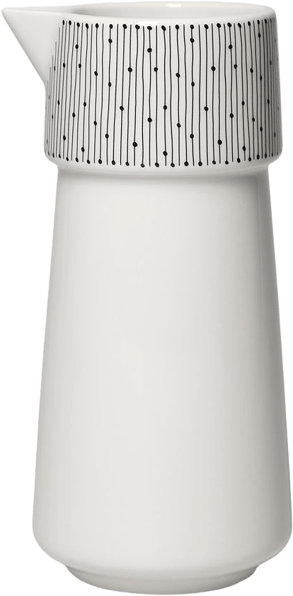 Mainio kanna 1,0 L sarastus, från Arabia, i färgen Vit.