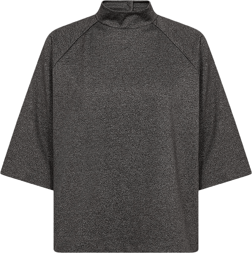 SC-HEIKA 1 BLOUSE, från Soyaconcept, i färgen Dark Earth Melange.