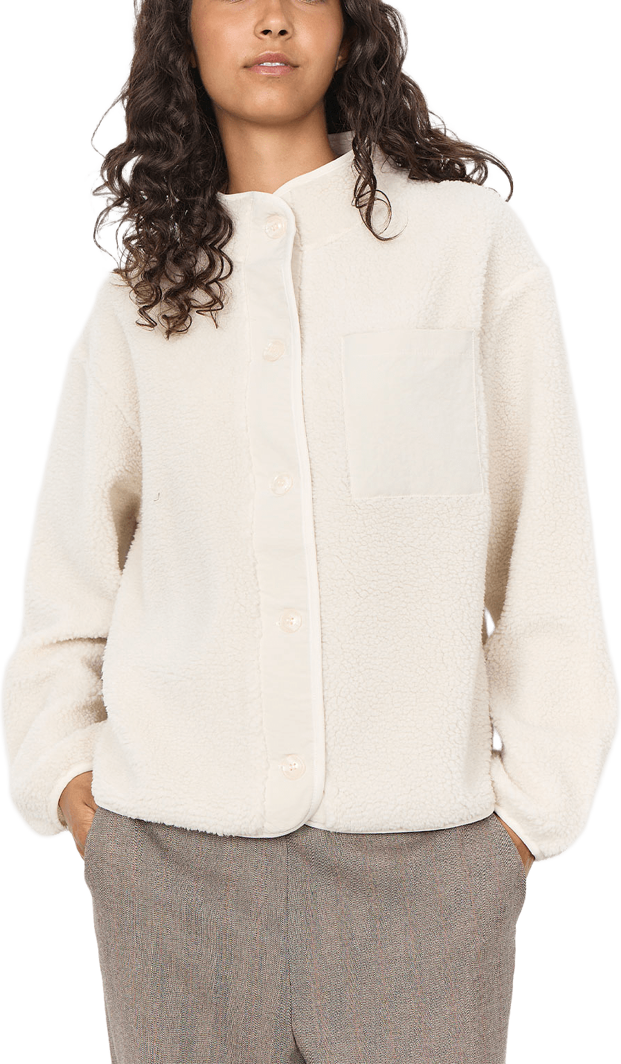 SC-ONYX 15 JACKET, från Soyaconcept, i färgen Sand.