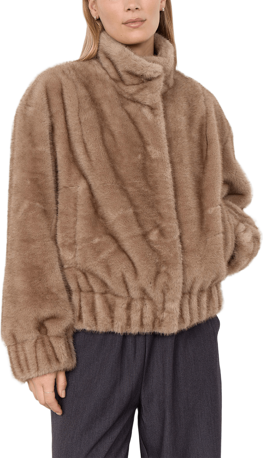 SC-HAYE 2 JACKET, från Soyaconcept, i färgen Camel.