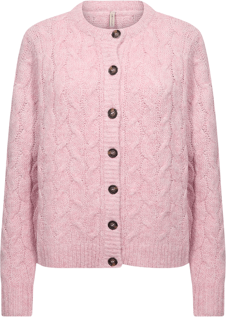 SC-HEIDA 2 CARDIGAN, från Soyaconcept, i färgen Zephyr.