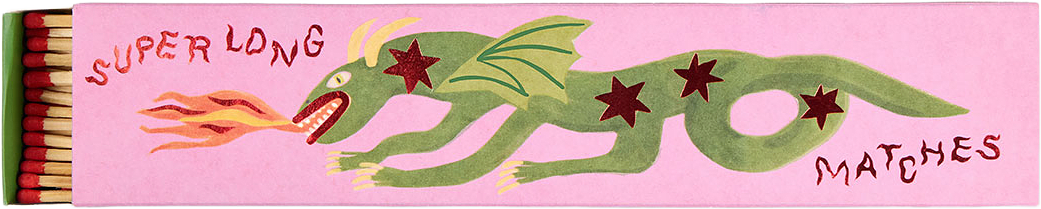 Tändstickor i långsmal ask (45 st) - Dragon, från Paddywax, i färgen Mixed.