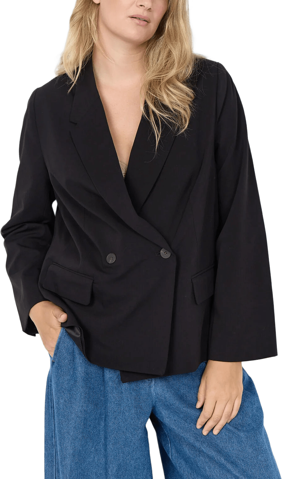 WA-SALLY 8 JACKET, från Wasabi Concept, i färgen Black.