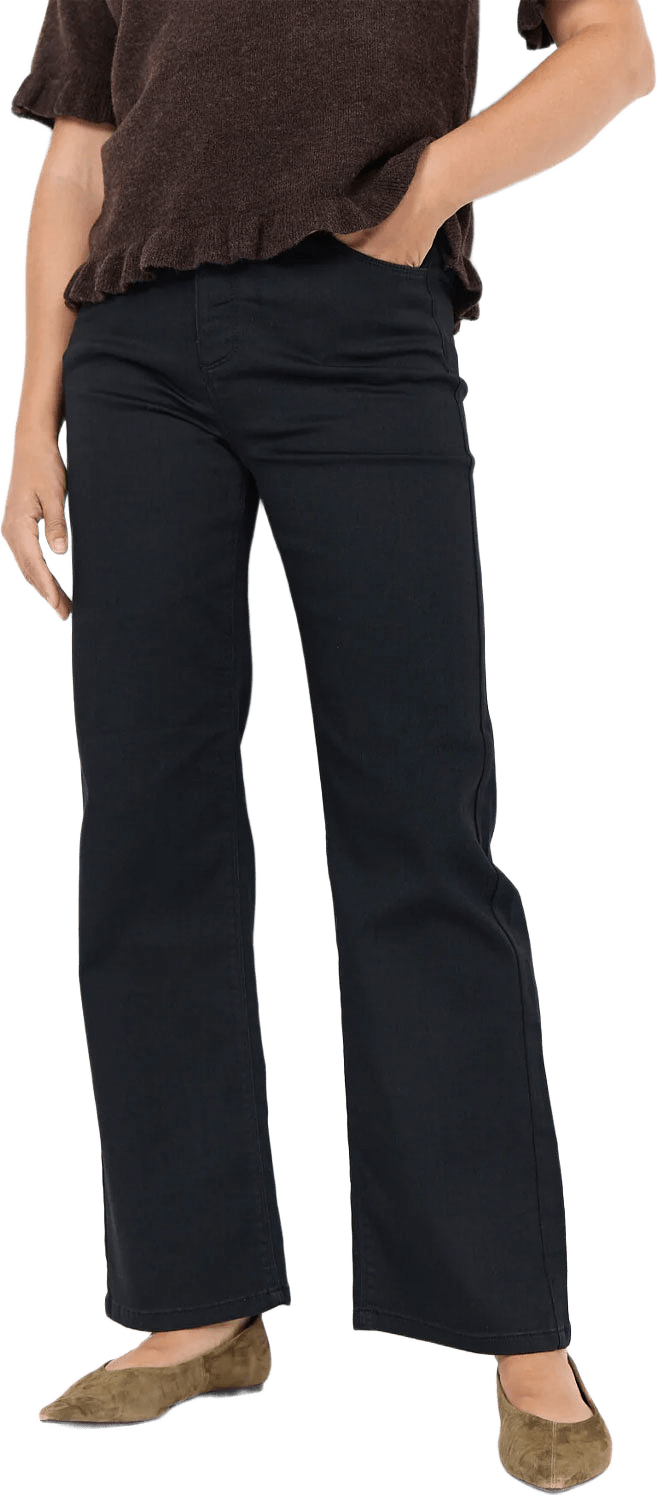 WA-SUMMER 28 JEANS, från Wasabi Concept, i färgen Black.