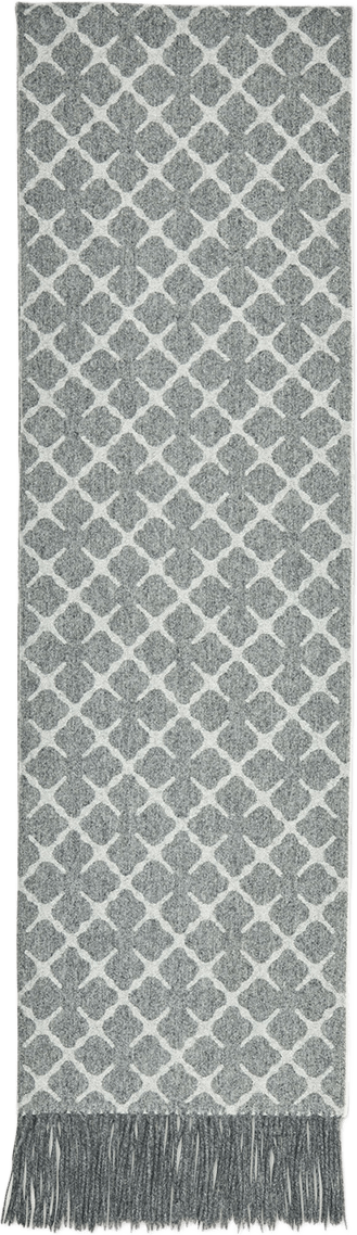 Ortega kashmirblandningshalsduk, från By Malene Birger, i färgen Grey Melange.