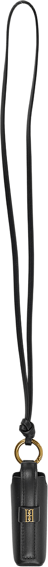 Vera läderfodral för läppstift, från By Malene Birger, i färgen Black.