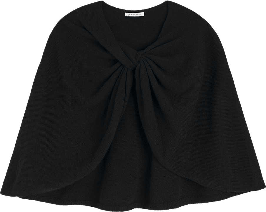 Pinne ullcape, från By Malene Birger, i färgen Black.