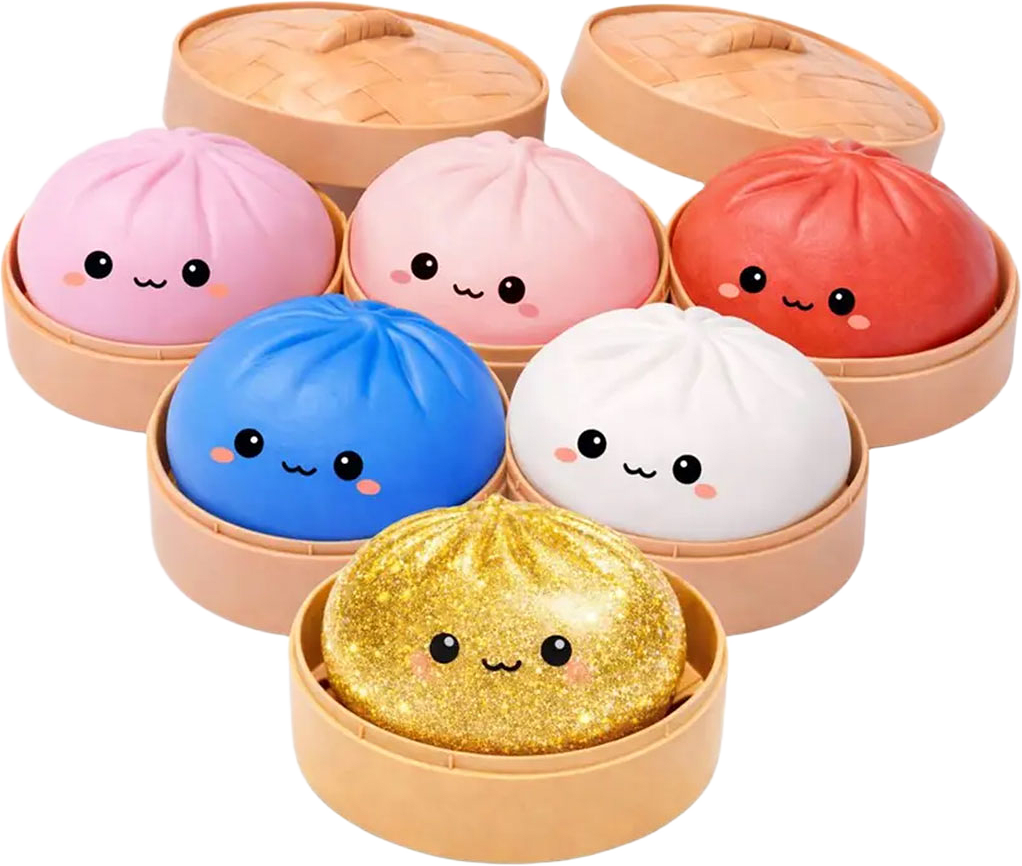 Lucky Bao Mystery Squishy Dumpling, från Keycraft.