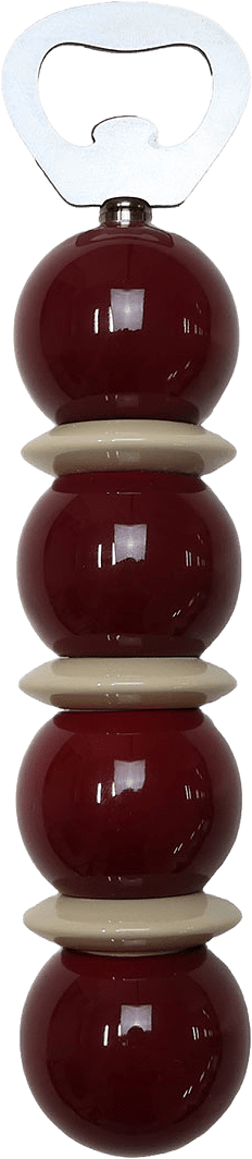 Bottle Opener Bobbin Cherry & Capp, från Addison Ross, i färgen Cherry.