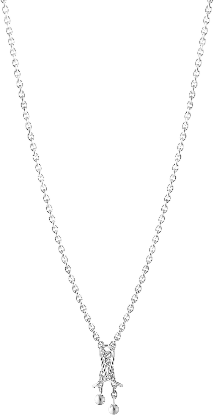 WEFT halsband 663E silver small, från Georg Jensen, i färgen Silver.