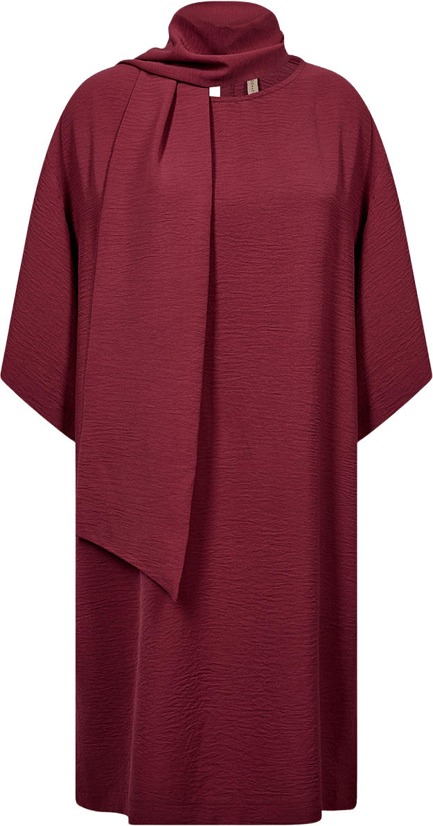Cath 16 Dress, från Soyaconcept, i färgen Rhododendron.