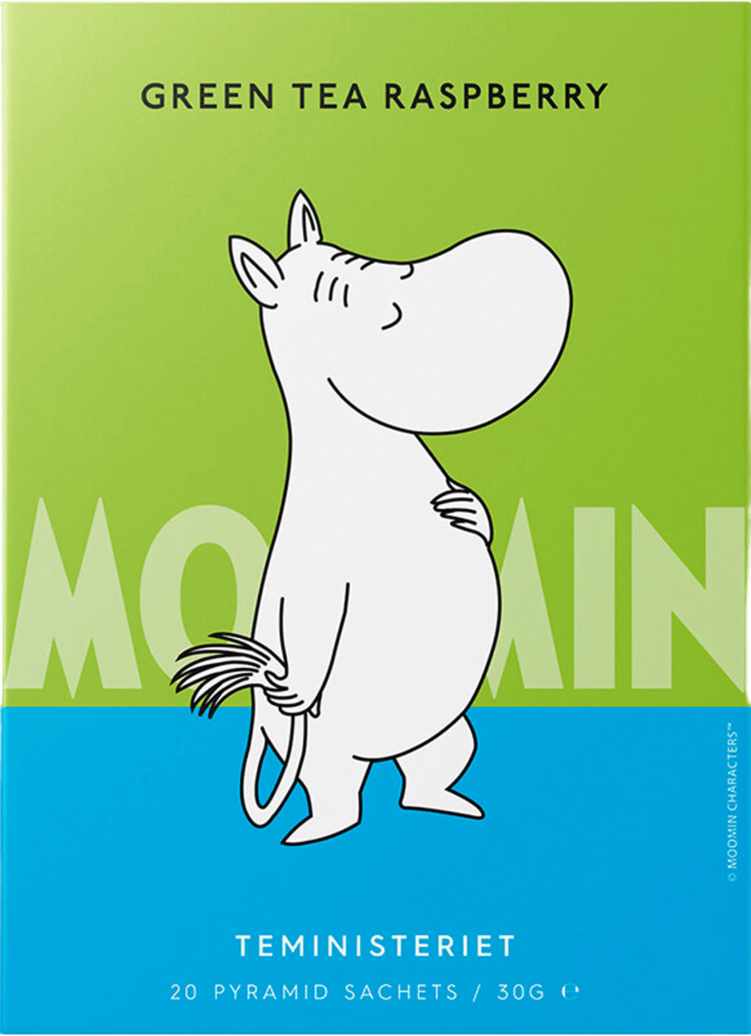 Teministeriet Moomin Green Tea Raspberry Pyramid 30g Moomin, från Teministeriet, i färgen Grön.