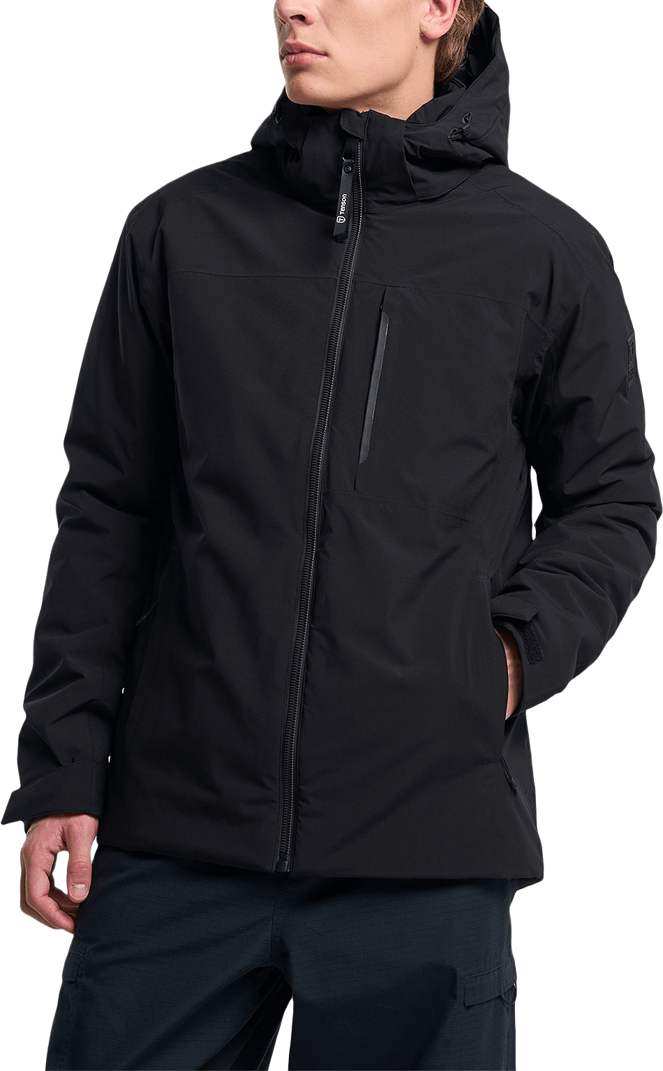 Gavin Jacket Men, från Tenson, i färgen Black.