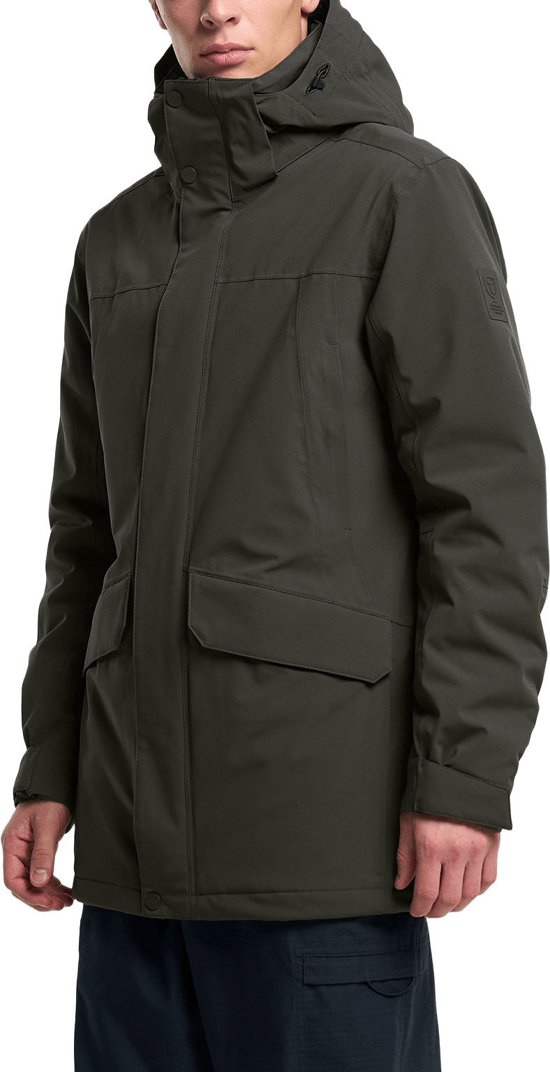 Artchi Jacket Men, från Tenson, i färgen Dark Olive.