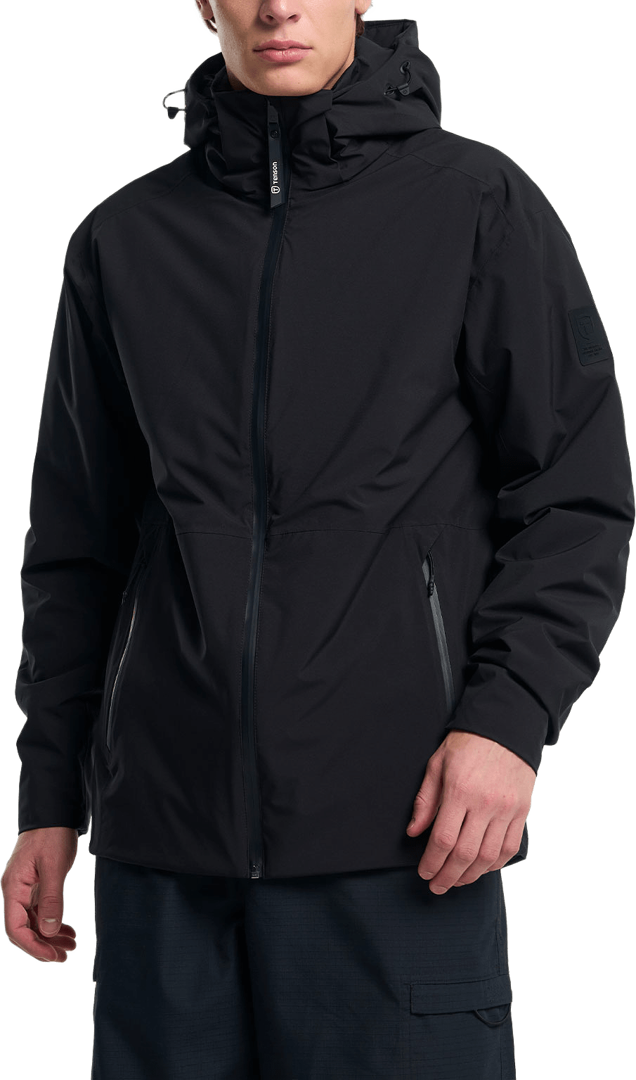 Transit Jacket Men, från Tenson, i färgen Black.