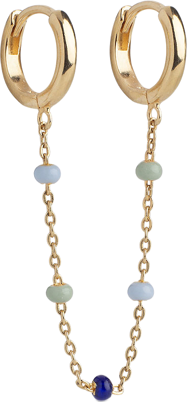 Hoops, Lola Chain One Piece, från ENAMEL Copenhagen, i färgen Earthtone.