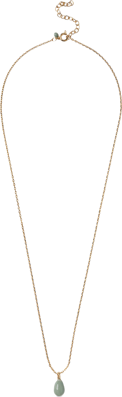 Necklace, Significant, från ENAMEL Copenhagen, i färgen Sage.
