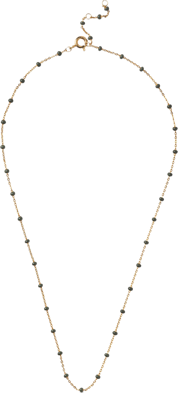 Necklace, Lola, från ENAMEL Copenhagen, i färgen Khaki.