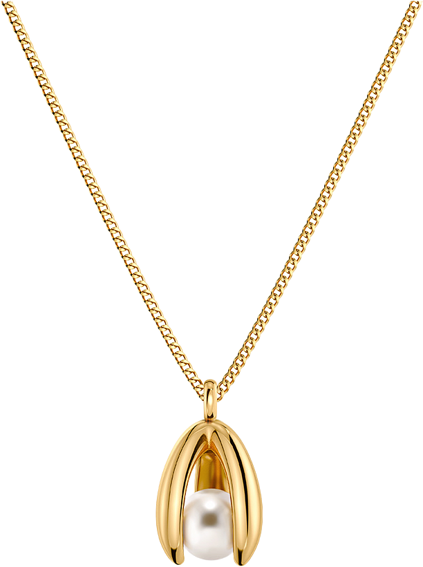 Moonrave Necklace S Gold, från Edblad, i färgen Gold.
