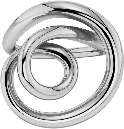 Nouveau Ring L Silver, från Edblad, i färgen Silver.
