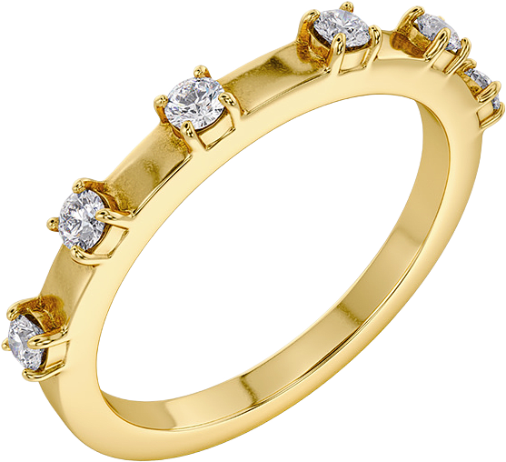 Celeste Ring S Gold, från Edblad, i färgen Gold.