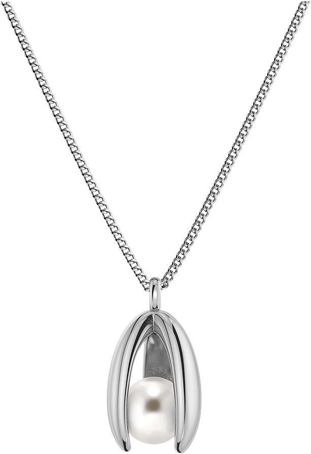 Moonrave Necklace L Silver, från Edblad, i färgen Silver.